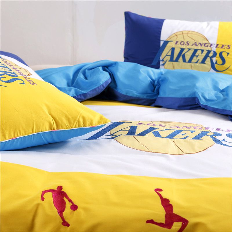 Los Angeles Lakers Basketball Bedding Set | EBeddingSets