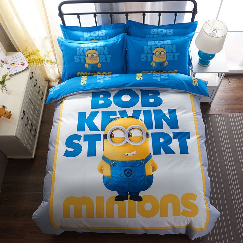 Minion Bedding Set Ebeddingsets, Minion Bed In A Bag Twin