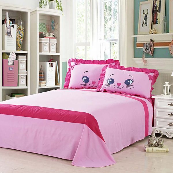 Kids and Baby Kitty Bedding Set