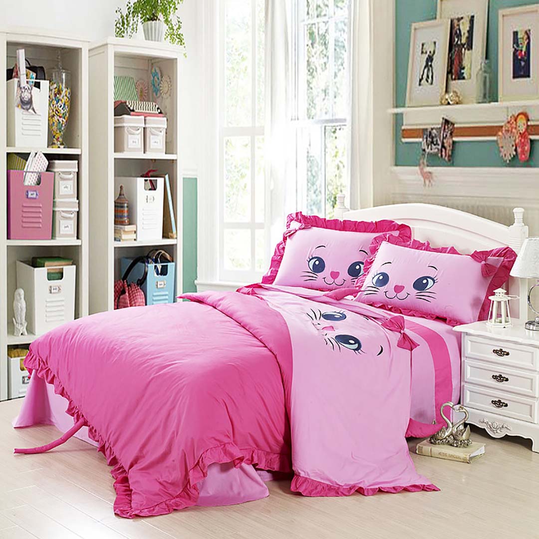 Kids and Baby Kitty Bedding Set | EBeddingSets