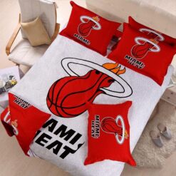 miami heat bedding set