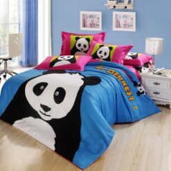 Panda bear bedding set