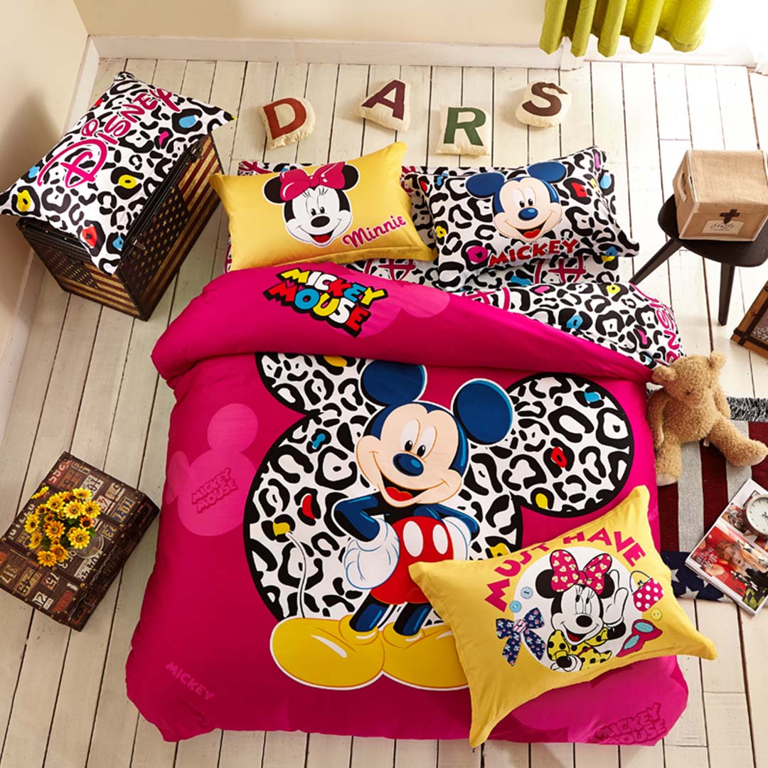 twin mickey mouse bed