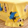 Minion bed set Queen King Twin size 7