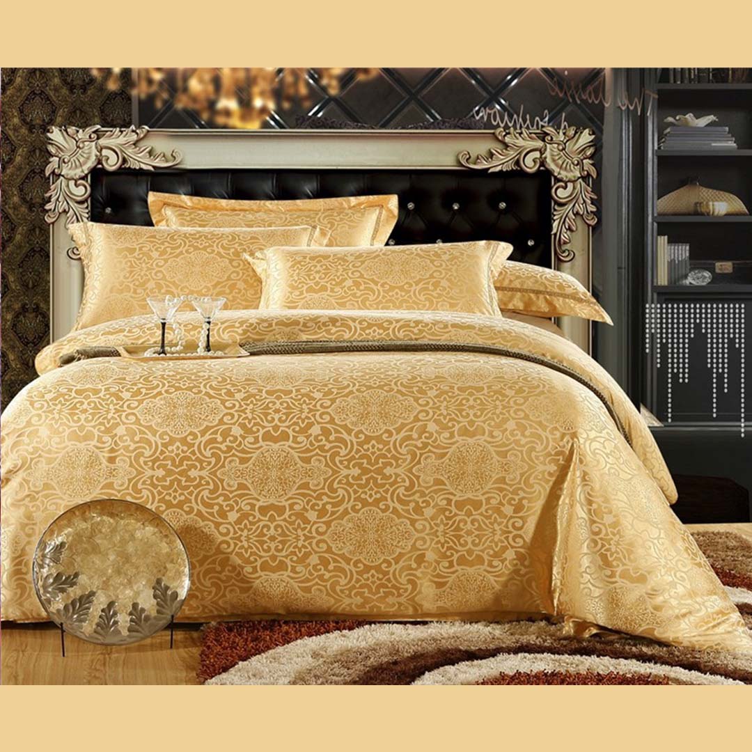 gold bedding sets with matching curtains