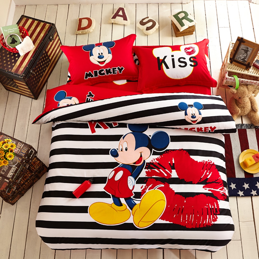 twin mickey mouse bed