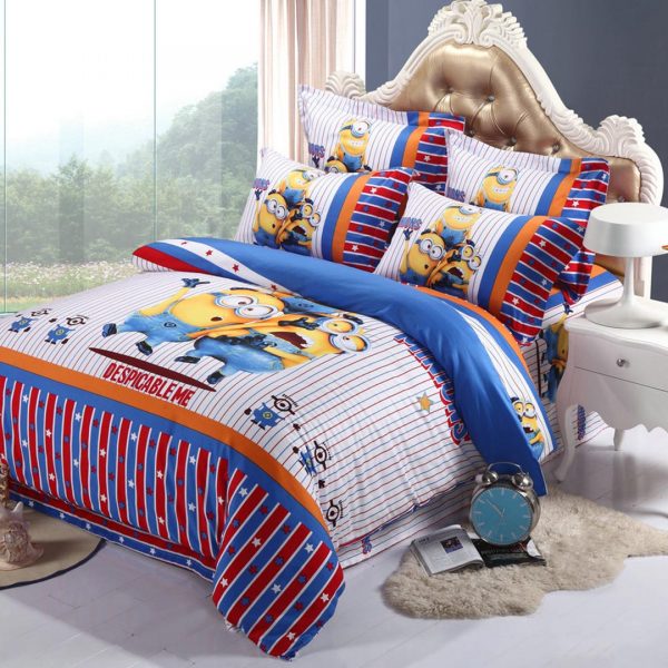 one in a minion bedding set