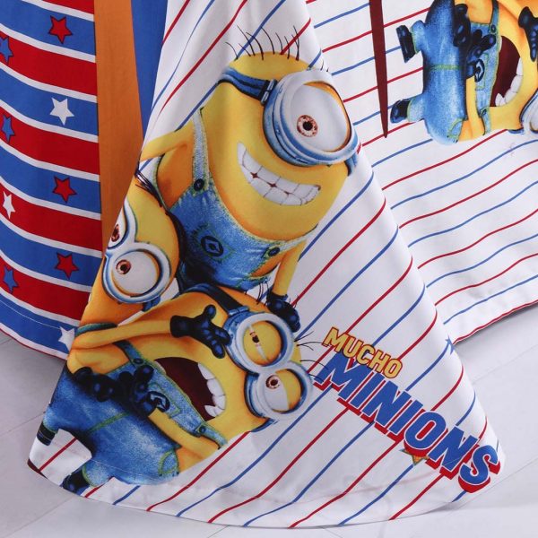 one in a minion bedding set flat sheet for kids
