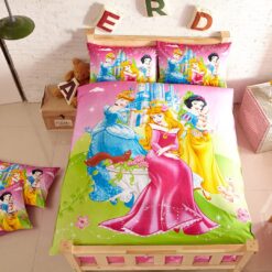 Aurora, snow white & Cinderella Bedding set