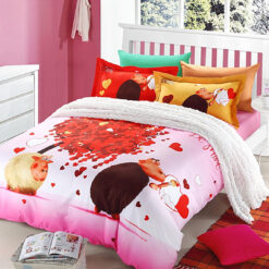 Pink Sheep Bed Set