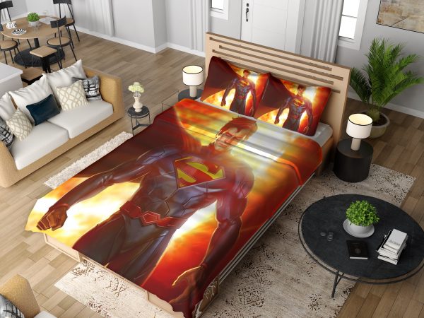 Superman Bedding Set Queen Size (4)