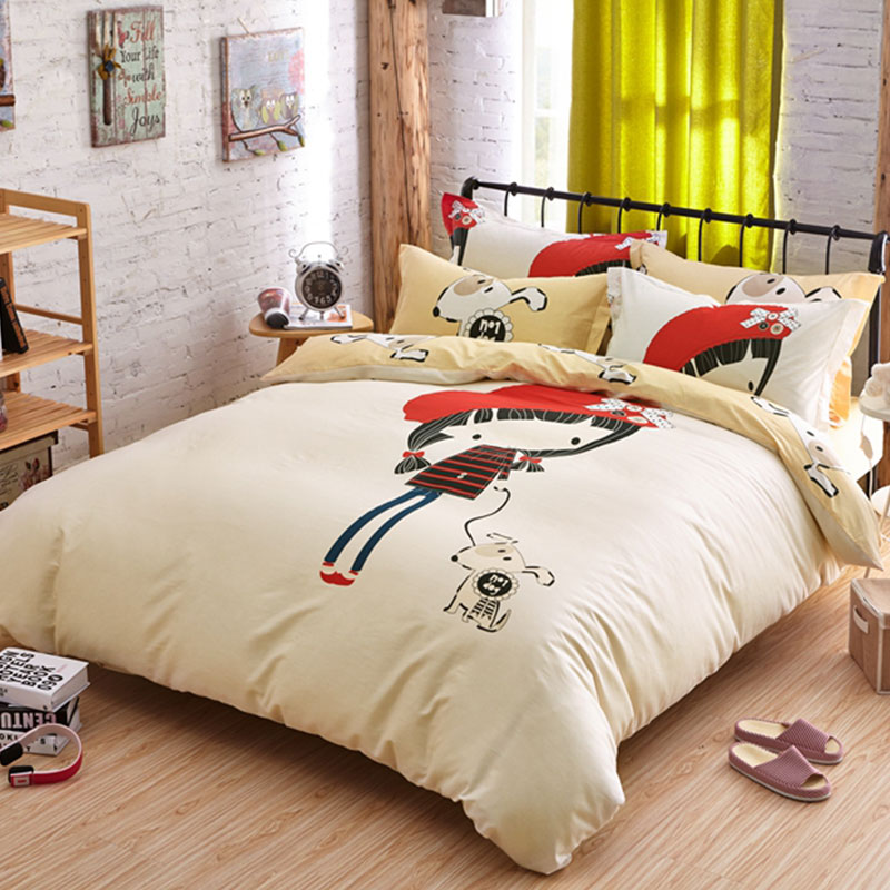 Little Cute Girl Bedding Set Queen Size Ebeddingsets