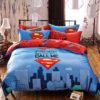 superman bedding set queen size 2