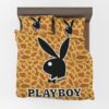 Playboy leopard print bedding Set