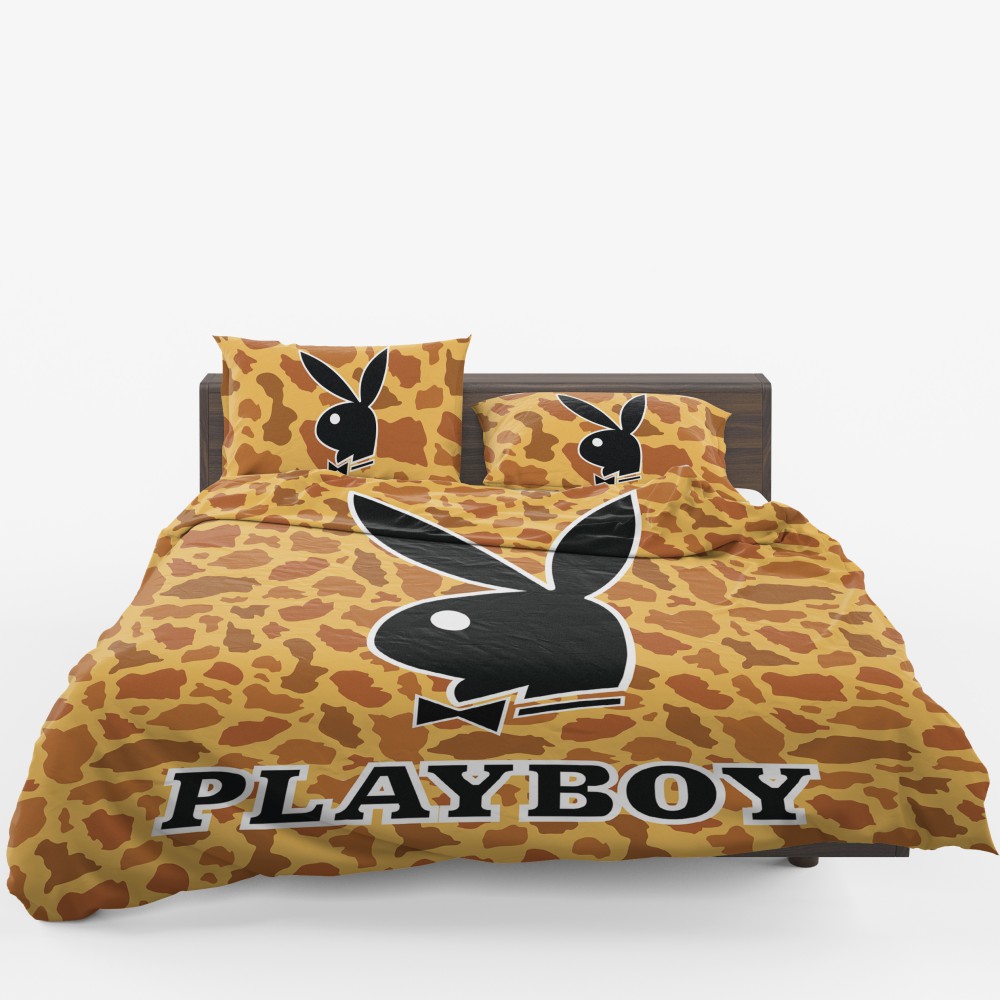 Playboy Leopard Print Bedding Set Ebeddingsets