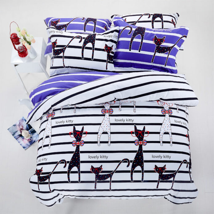 Lovely kitty Bedding Set