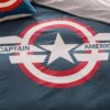 Captain America Bedding Set Queen Size For Teen Boys Bedroom Decor 3