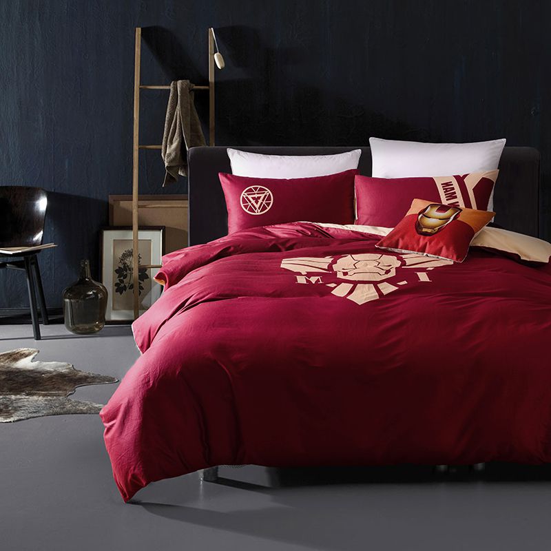 Iron Man Bedding Queen Set Superhero Comforter Set Ebeddingsets