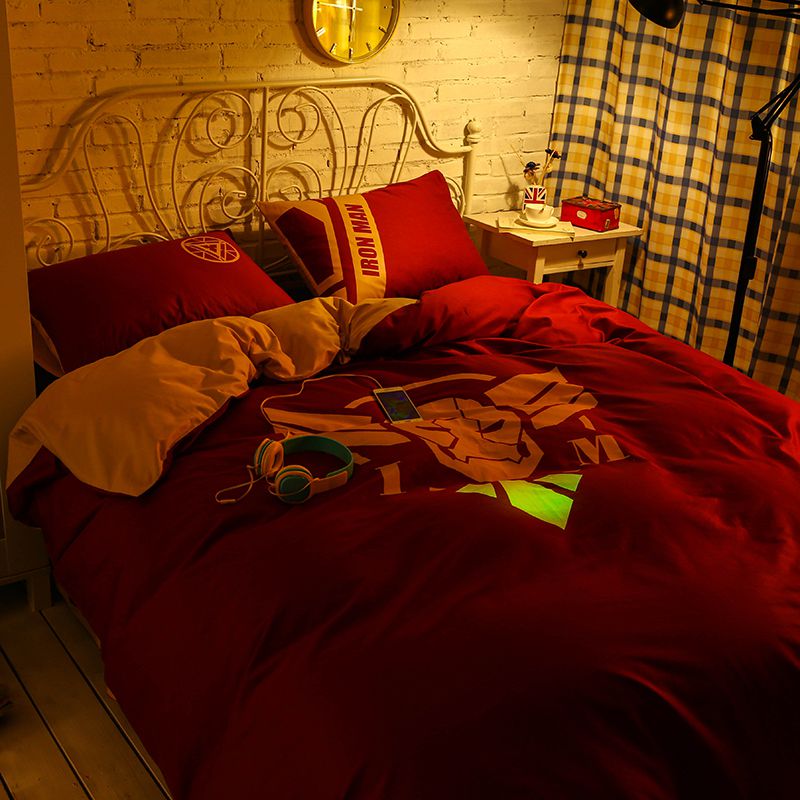 Iron Man Bedding Queen Set Superhero Comforter Set Ebeddingsets