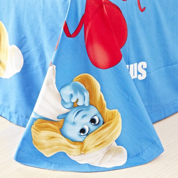 Smurfs Comforter Set Twin Queen King Size 5