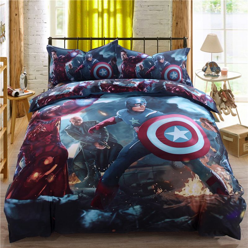 Superhero Bedding Set For Teen Boys Bedroom Ebeddingsets