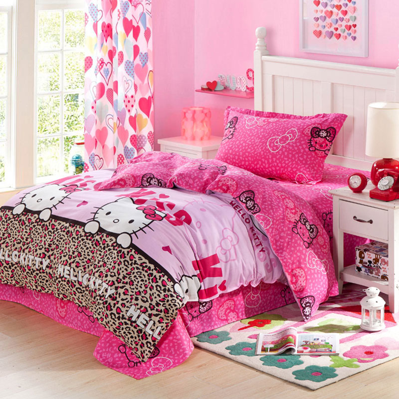  Hello  Kitty  Themed Pink Bedding Set  EBeddingSets