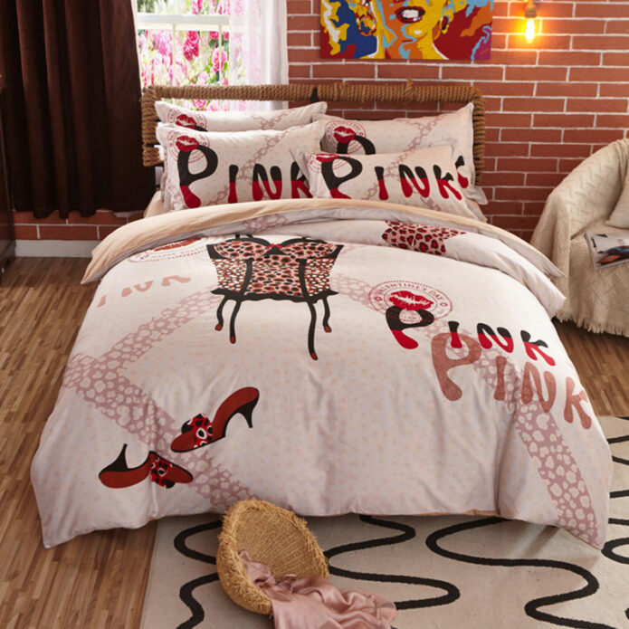 Victoria's Secret Sexy Pink Bed in a Bag Model 5 - Queen