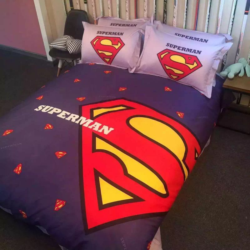 Superman Bedding Set Flash S 50, Superman Double Duvet Cover Size