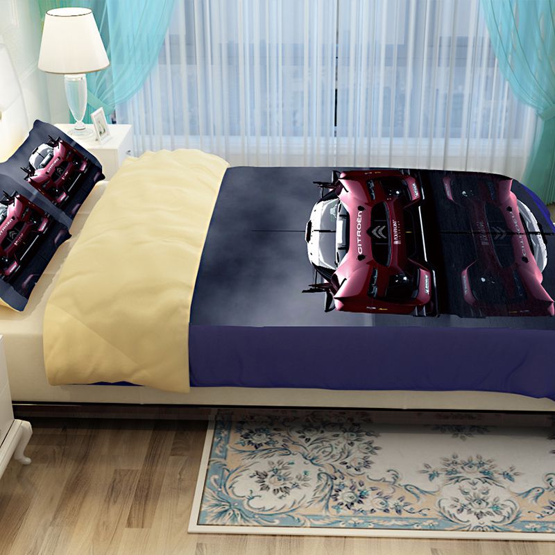 Stunning Ferrari Car Printed Bedding Set Ebeddingsets