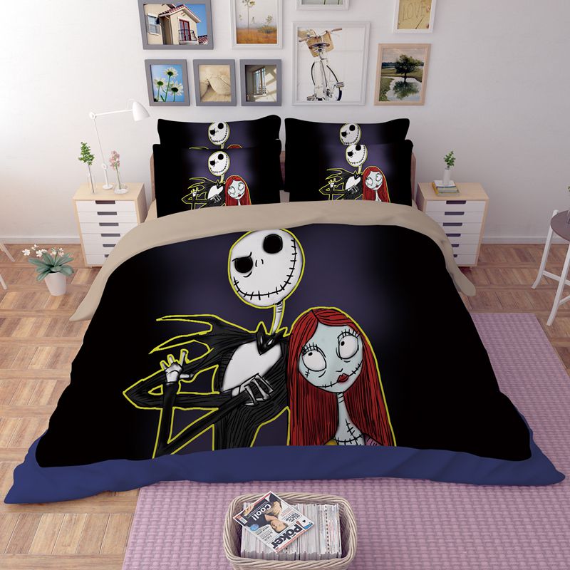 The Nightmare Before Christmas Cartoon 3d Printed Bedding Sets