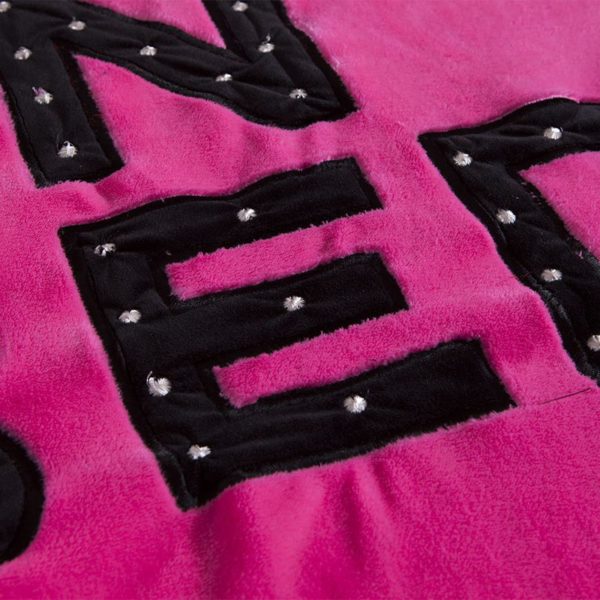 Victorias Secret Flannel Warm Embroidery Bedding FKAL PINK 2