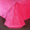 Victorias Secret Velvet Warm Pink Printing Bedding Set BB 8