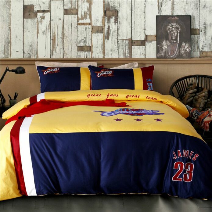 Cleveland Cavaliers Bedding Set LeBron James NBA Twin Queen Size