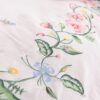 Exquisite Pink White Embroidery Bedding Set 6