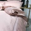 Magical Luxury Peach Egyptian Cotton Embroidery Bedding Set 8