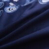Mesmerizing Royal Blue Egyptian Cotton Embroidery Bedding Set 7