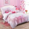 Pink Princess Themed Teen Kids Bedding Set ZGF 4