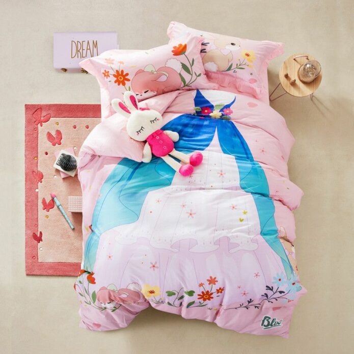 Teen Girls Princess Bedding Set KQGZ 1