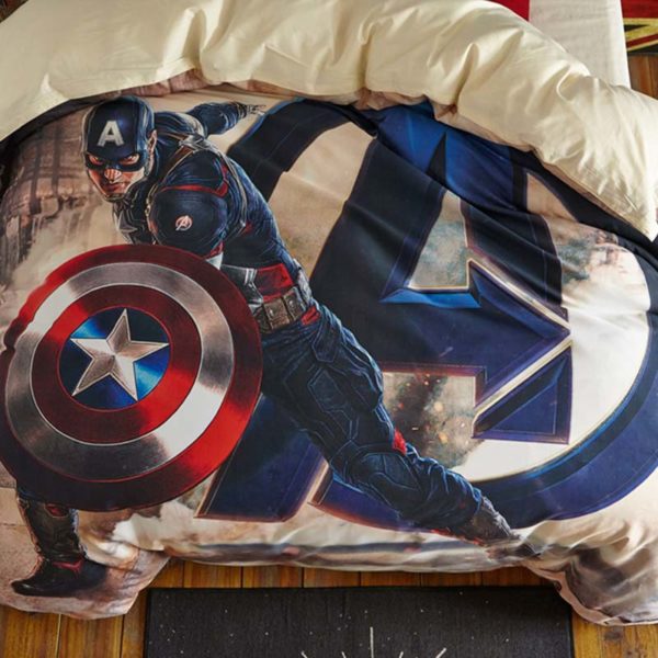 Avengers Super Hero Captain America Teen Bedding Set 2