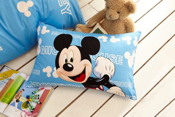 Awesome Mickey Mouse Light Blue Bedding Set 5