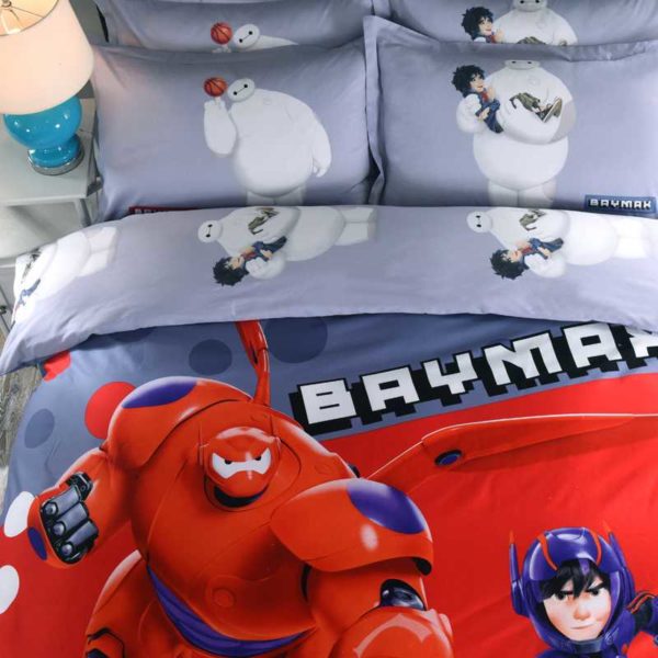 Baymax Big Hero Bedding Set Twin Queen King Size 8