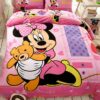 Beautiful Minnie Mouse Bedding Set Twin Queen Size 2