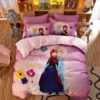 Beautiful Sisters Elsa Anna Pink Bedding Set