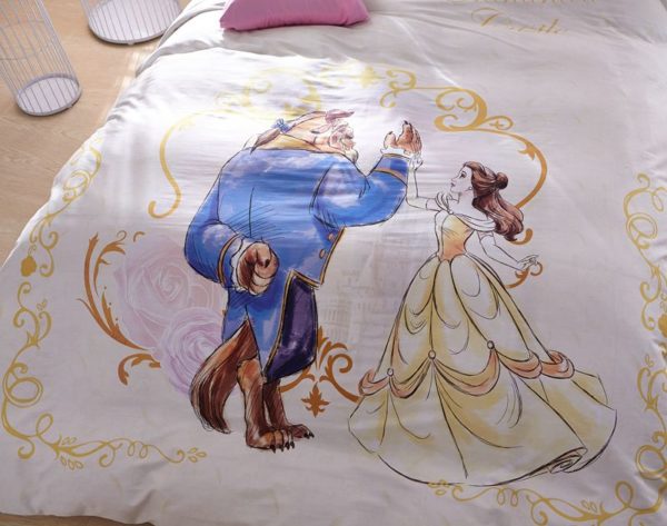 Beauty and the Beast Bedding Set for Adults Twin Queen Size 4