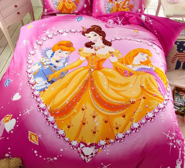 Belle and Aurora Disney Princess Bedding Set 2