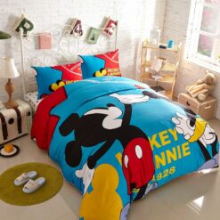 Buy Mickey and Minnie Mouse Twin Queen Adults Cartoon Bedding Set
