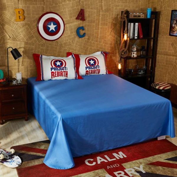 Captain America Project Rebirth Teen Bedroom Bedding Set 2