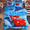 Cars Movie twin queen comforter set for Boys 1