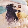 Disney Beauty and the Beast Movie Themed Bedding Set 4