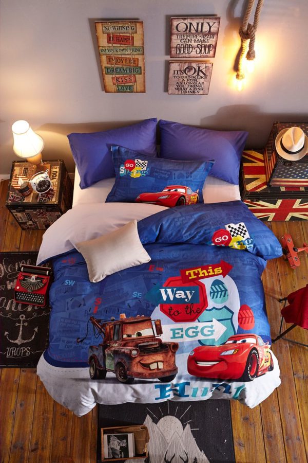 Disney Cars 3 Movie Birthday Gift Bedding Set for Kids